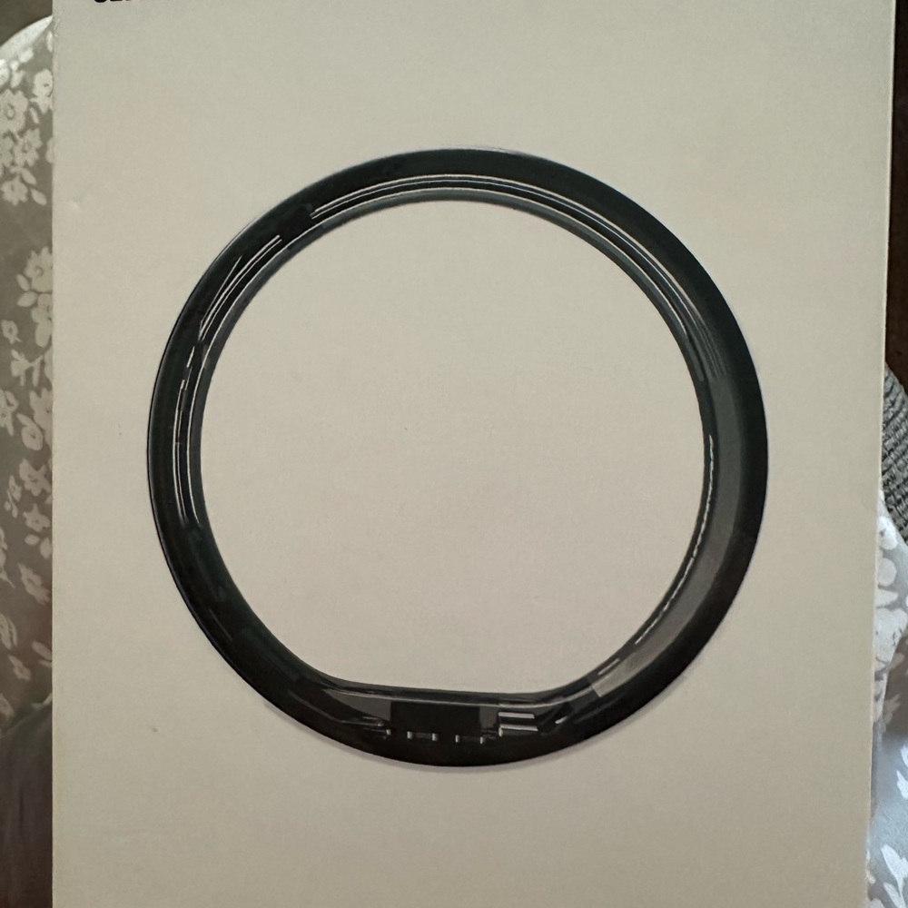 Sleek Black Women's Ring